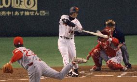 Takahashi hits two-run homer